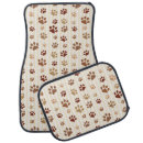 Search for dog paw print car floor mats Brown