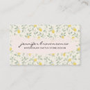 Search for lemon business cards Botanical