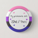 Search for lgbtq buttons Pronouns