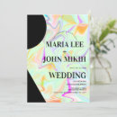 Search for iridescent wedding invitations Pink
