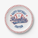 Search for baseball paper plates Red white and blue