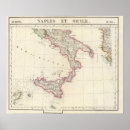 Search for map posters Italy