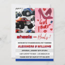 Search for wheels or heels invitations Truck