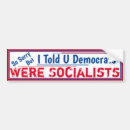 Search for socialist bumper stickers Democrat