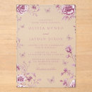 Search for enchanted rose invitations Elegant