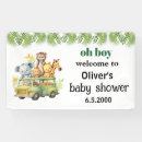 Search for boy baby shower banners Woodland