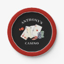 Search for playing cards plates Casino
