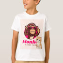 Search for funny monkey kids tshirts Animal