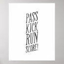 Search for soccer posters Black and white