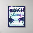 Search for beach canvas prints Palm trees