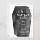 Search for death to my 20s invitations Modern