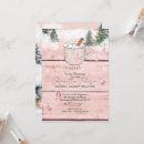 Search for hot chocolate invitations Rustic
