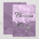 Search for purple silver christmas invitations Elegant