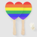 Search for rainbow hand fans Love is love