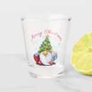 Search for gnome shot glasses Christmas tree
