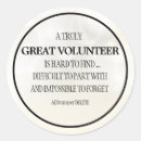 Search for volunteer appreciation stickers Thanks