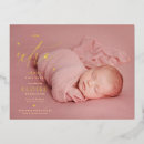 Search for holiday birth announcement cards Typography