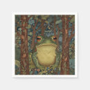 Search for frog napkins Woodland