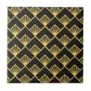 Search for black gold art deco tiles Pattern