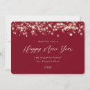 Search for non photo new years cards Red