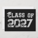 Search for class of 2027 graduation invitations 2026
