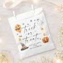 Search for trick or favor bags Halloween