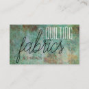 Search for quilter business cards Blue