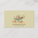 Search for soap business cards Handmade