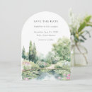 Search for arch the wedding save the dates Greenery