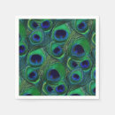Search for peacock napkins Green