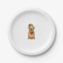 Search for golden retriever christmas plates Animal