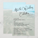 Search for ocean water wedding invitations Typography