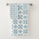 Search for moroccan bath towels Blue and white