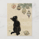 Search for vintage christmas postcards Black