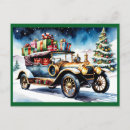 Search for vintage christmas postcards Santa claus