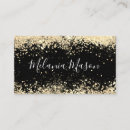 Search for glossy black business cards Elegant