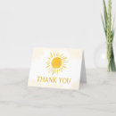 Search for sunshine thank you cards Little ray of sunshine