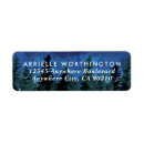 Search for snowflake return address labels Rustic