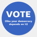Search for voting stickers Vote