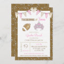Search for touchdown invitations Pink