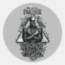 Search for black panther logo stickers Avengers