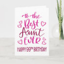 Search for aunt birthday cards Pink