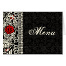 Search for wedding menus Damask