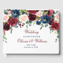 Search for burgundy guest books Autumn