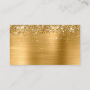 Search for gold foil place cards Glitter