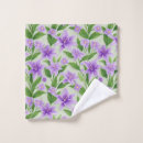 Search for purple flowers bath towels Botanical