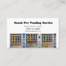 Search for vending business cards Snacks