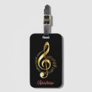 Search for music luggage tags Instrument