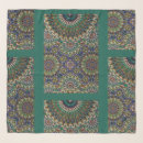 Search for emerald green scarves Vintage