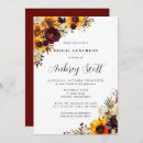 Search for sunflower bridal shower invitations Autumn